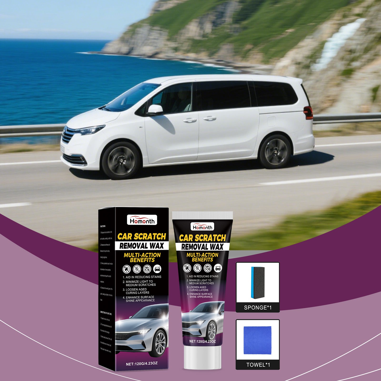 Car scratch care kit