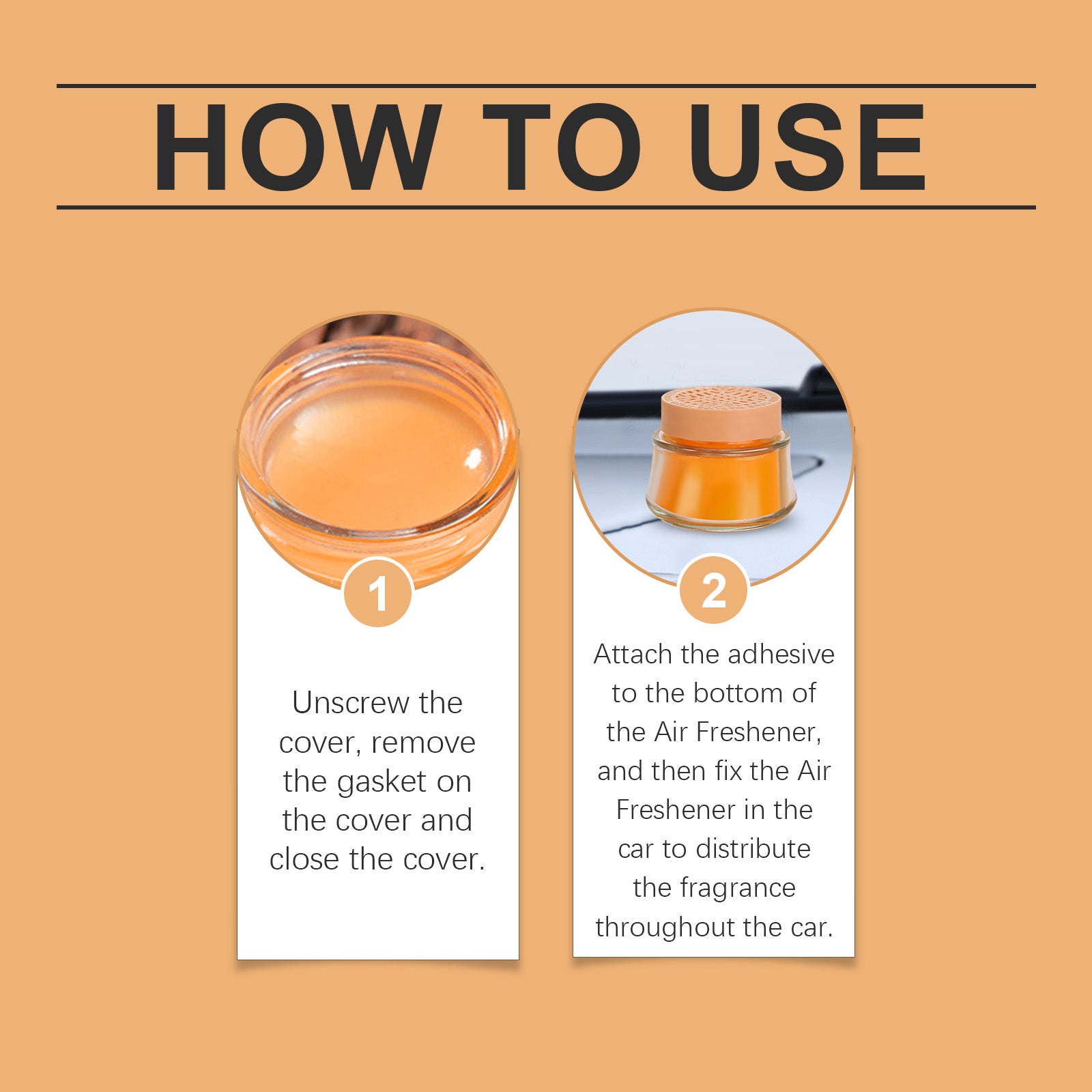 Cologne-scented solid car air freshener