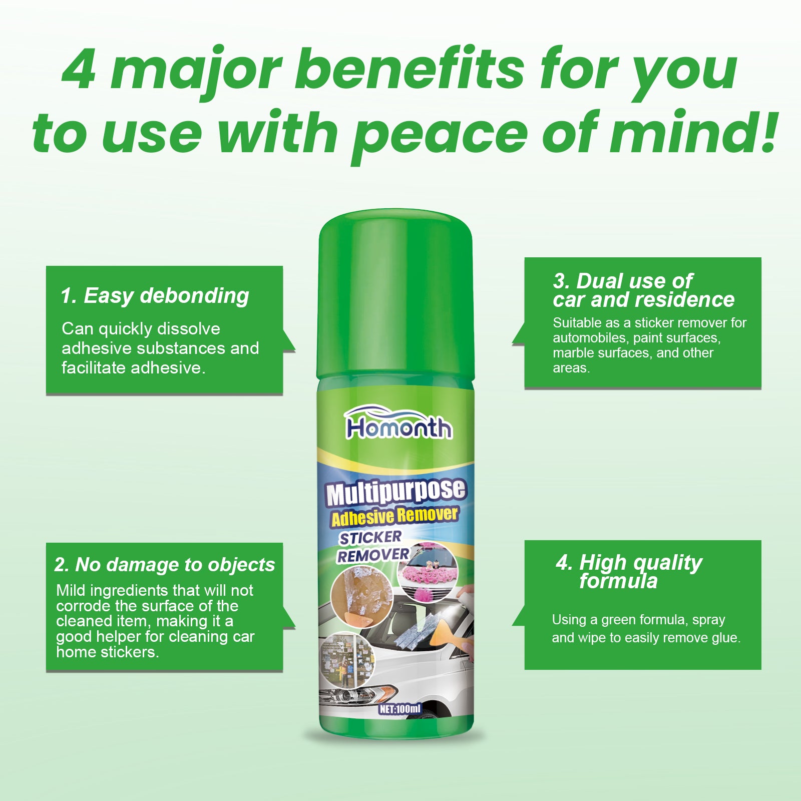 Homonth 膠水去除劑