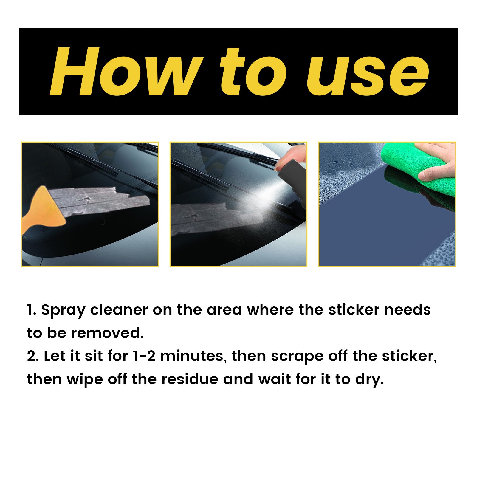 Car sticker remover