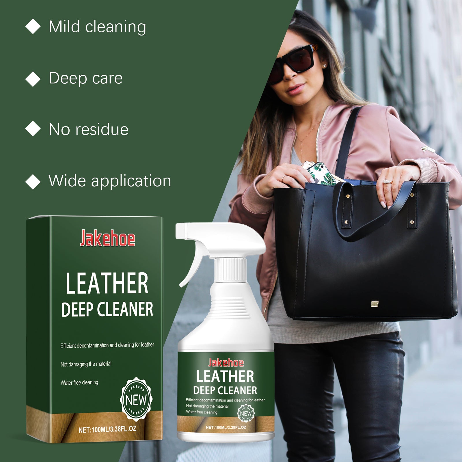 Leather care cleaner