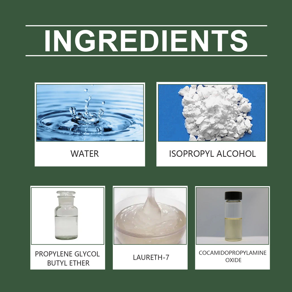 Leather care cleaner