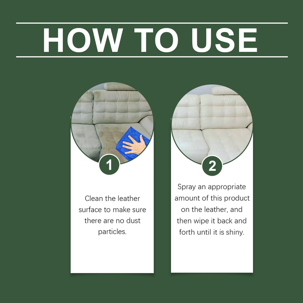 Leather care cleaner