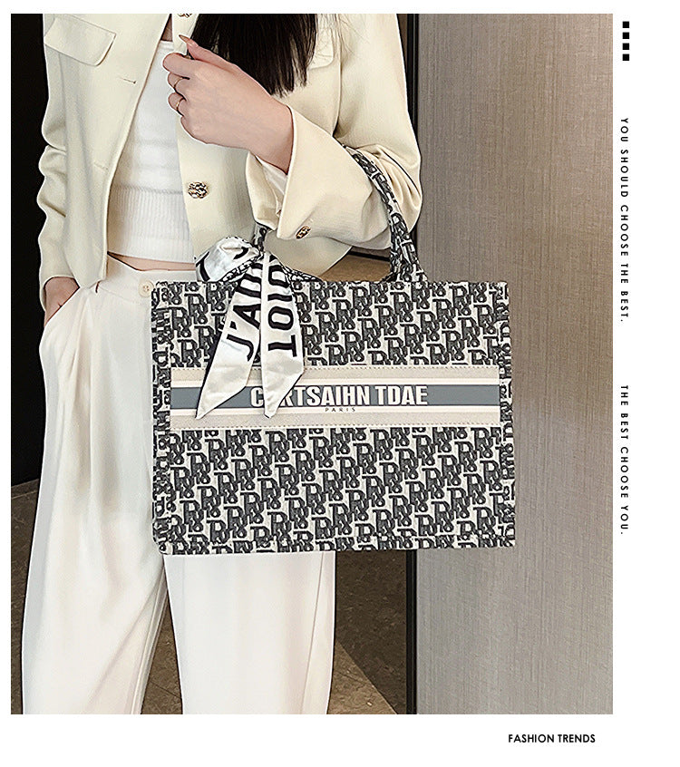 高级感大容量百搭手提腋下托特包Bags