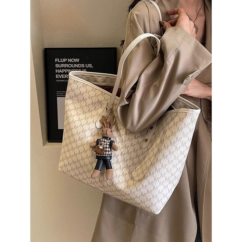 时尚秋冬高级感托特包