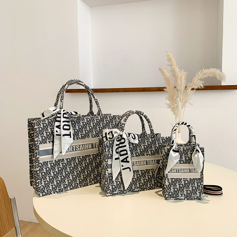 高级感大容量百搭手提腋下托特包Bags