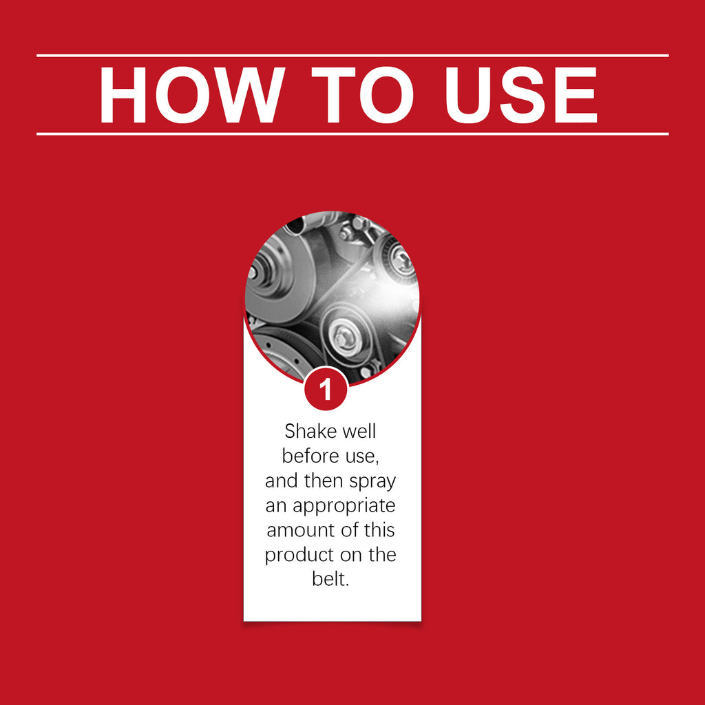 Rayhong 引擎皮帶潤滑噴霧