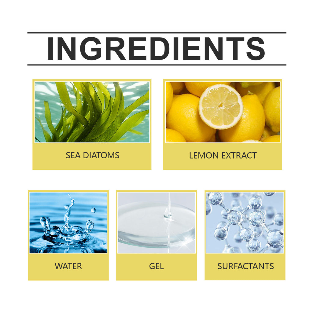 Lemon-scented solid car air freshener