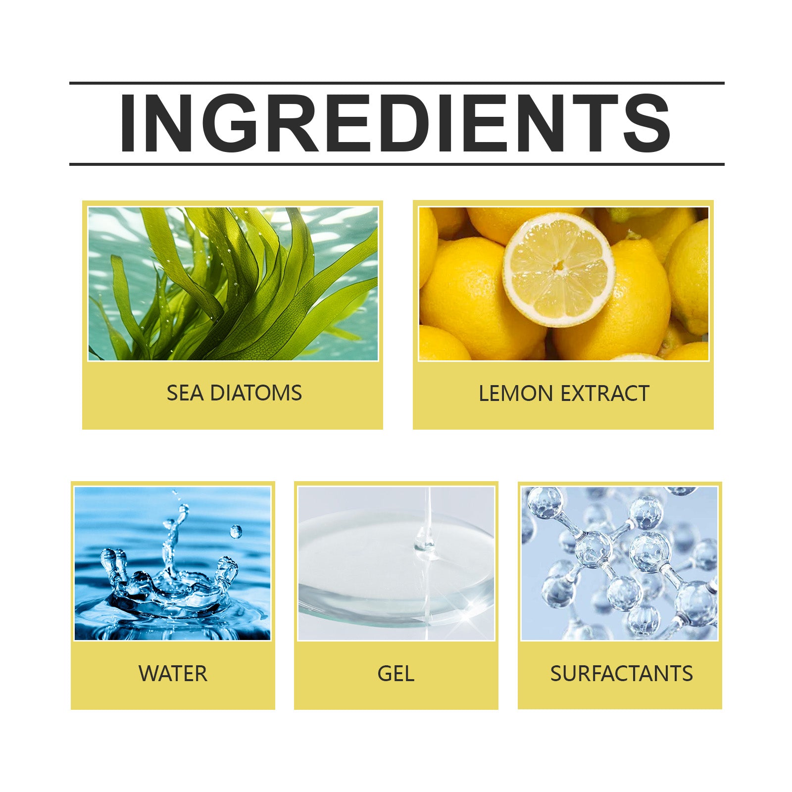 Lemon-scented solid car air freshener