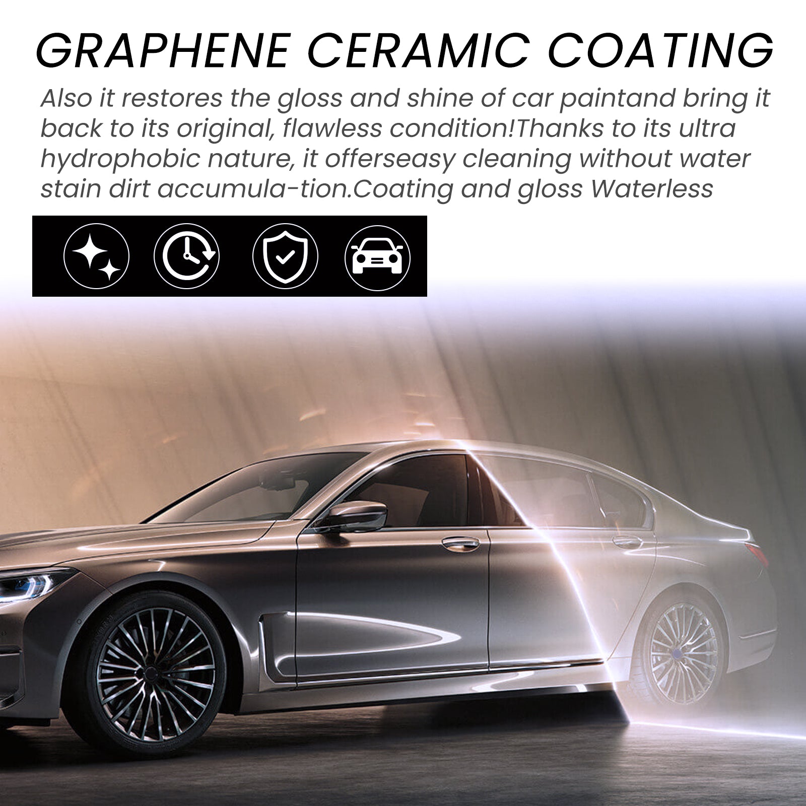 Automotive graphene ceramic coating