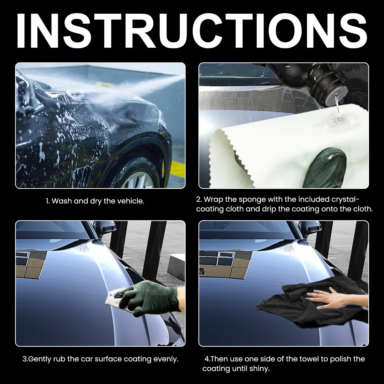 Automotive graphene ceramic coating