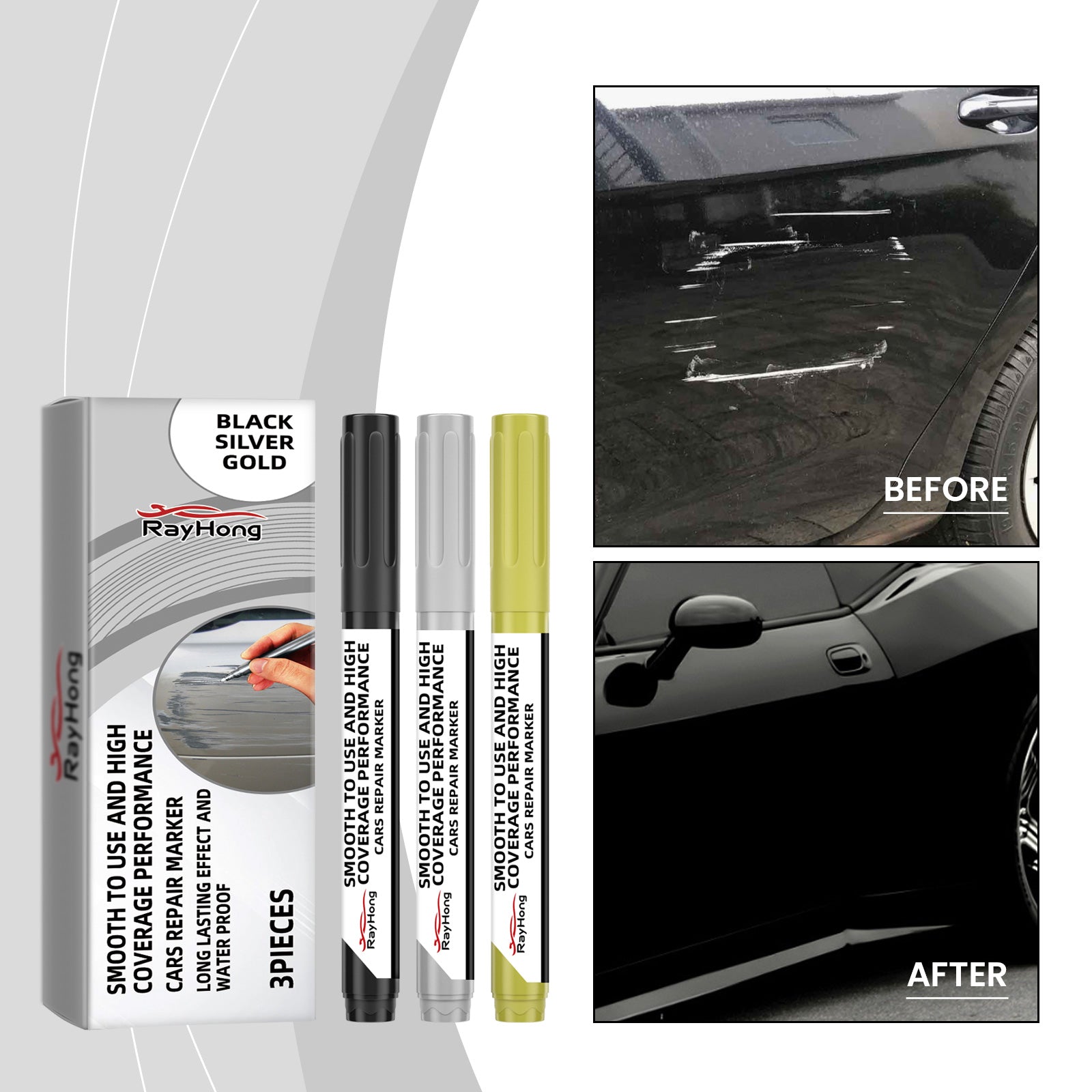 Automotive repair marker